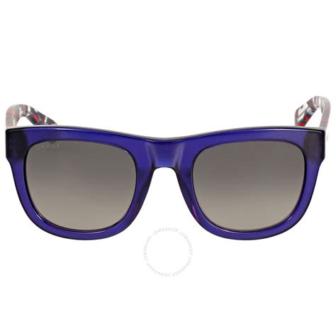 gucci sunglasses blue arm|gucci reflective sunglasses.